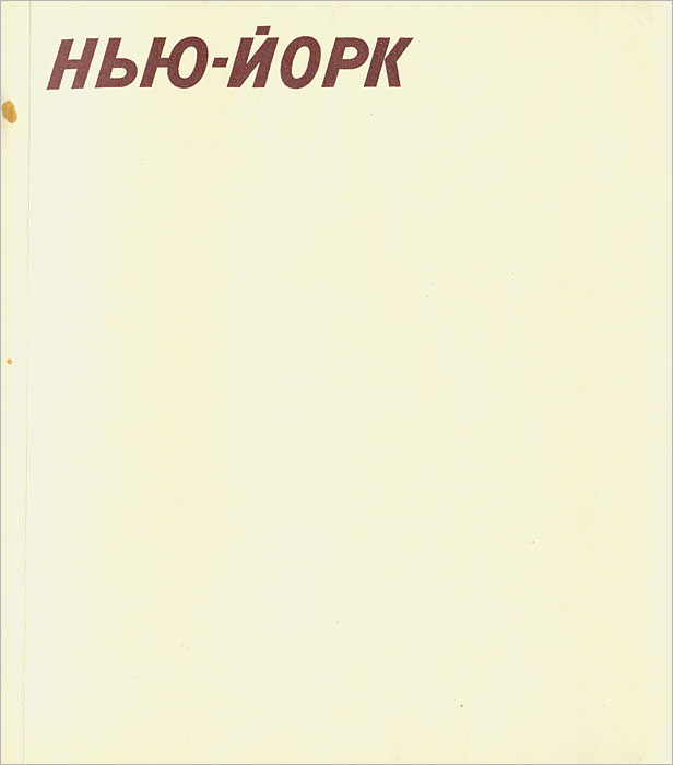 Нью-Йорк | Иконников Андрей Владимирович