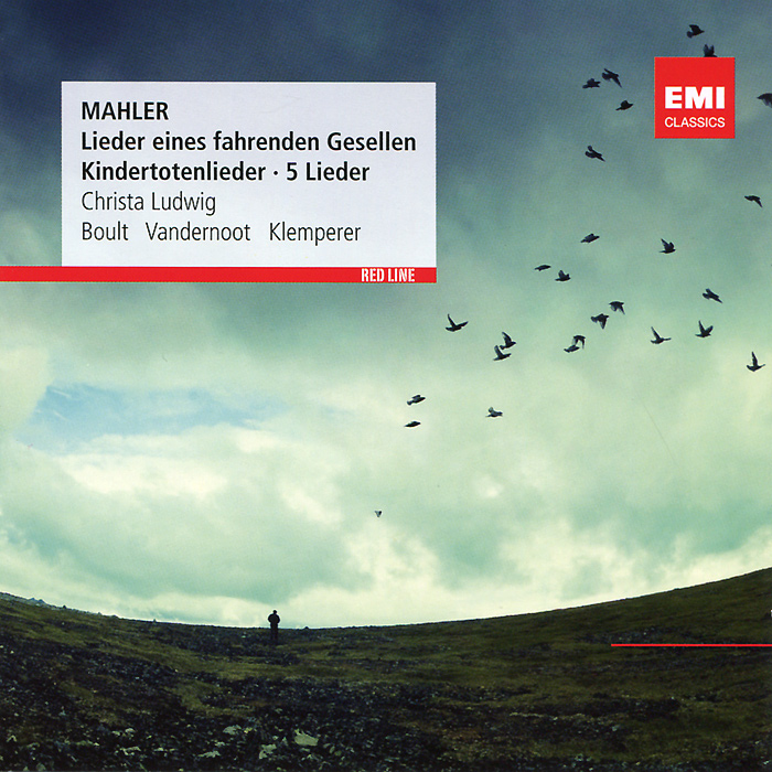 Christa Ludwig. Mahler. Lieder. Криста Людвиг,Philharmonia Orchestra,Эдриан Боулт,Андрэ Вандернут,Отто Клемперер