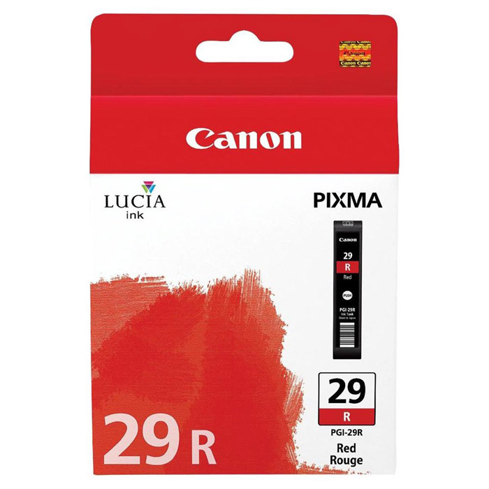 фото Картридж Canon PGI-29R, красный, для струйного принтера, оригинал