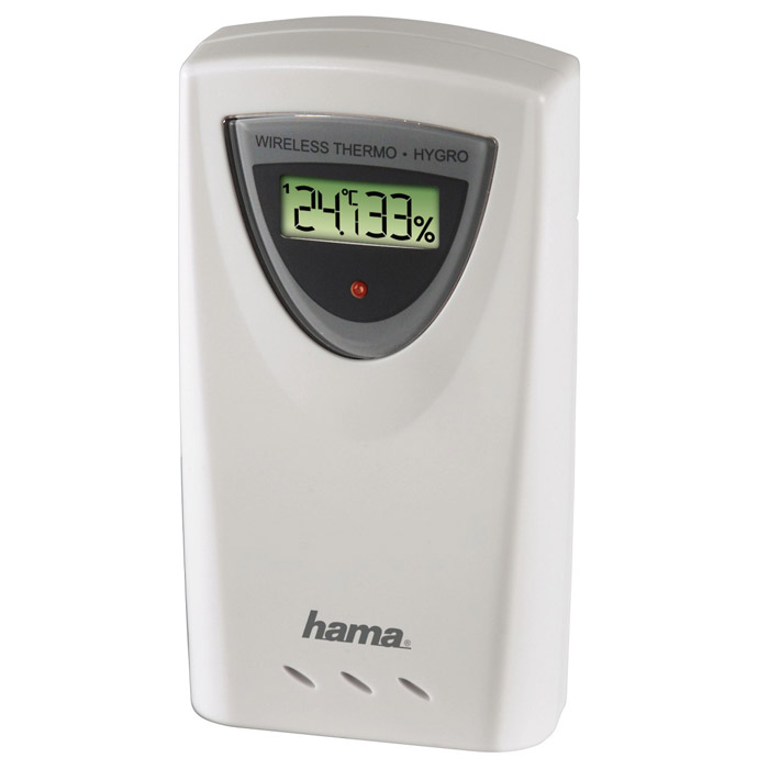 Hama ews 430 датчик наружной температуры схема Метеостанция HAMA Hama TS33C купить по выгодной цене в интернет-магазине OZON (7