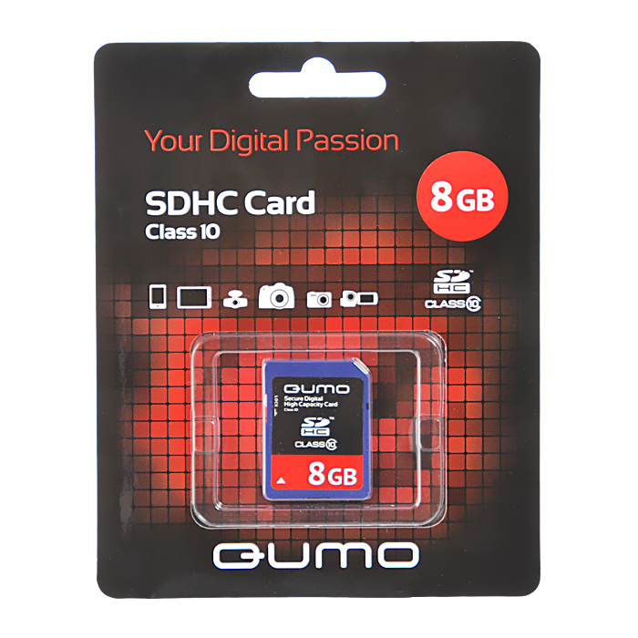 Qumo SDHC 16 GB class 6. Qumo карта памяти.