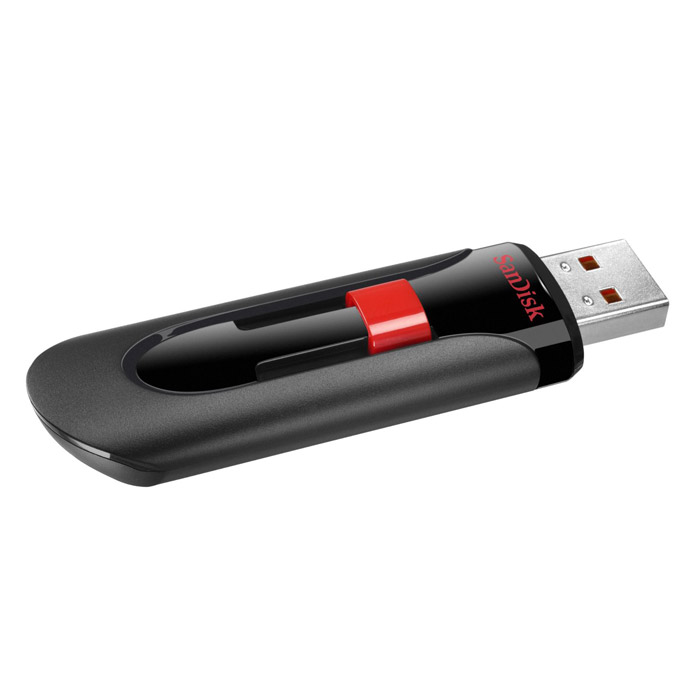 фото SanDisk Cruzer Glide 64GB, Black Red USB-накопитель