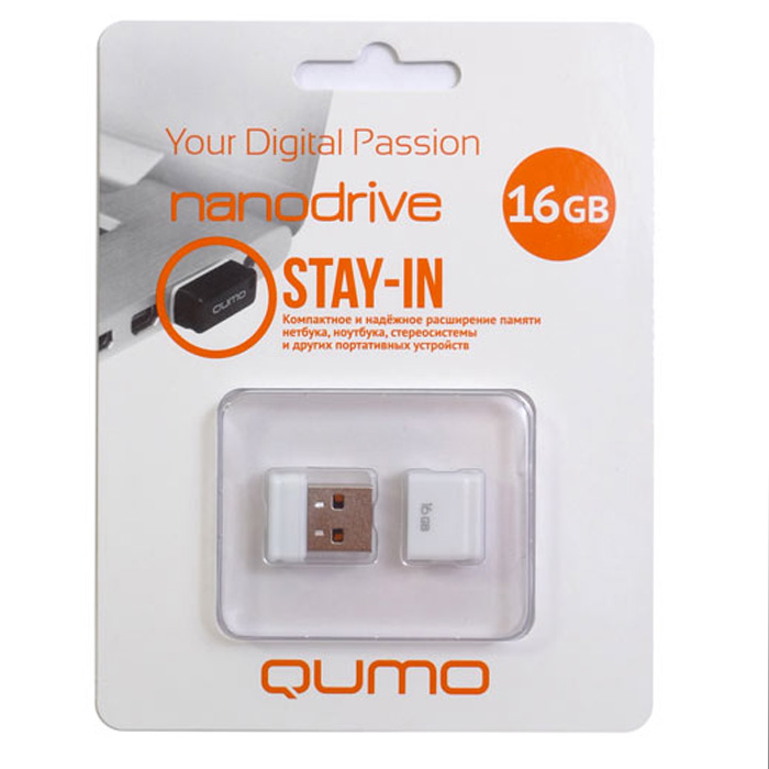 фото QUMO Nano 16GB, White