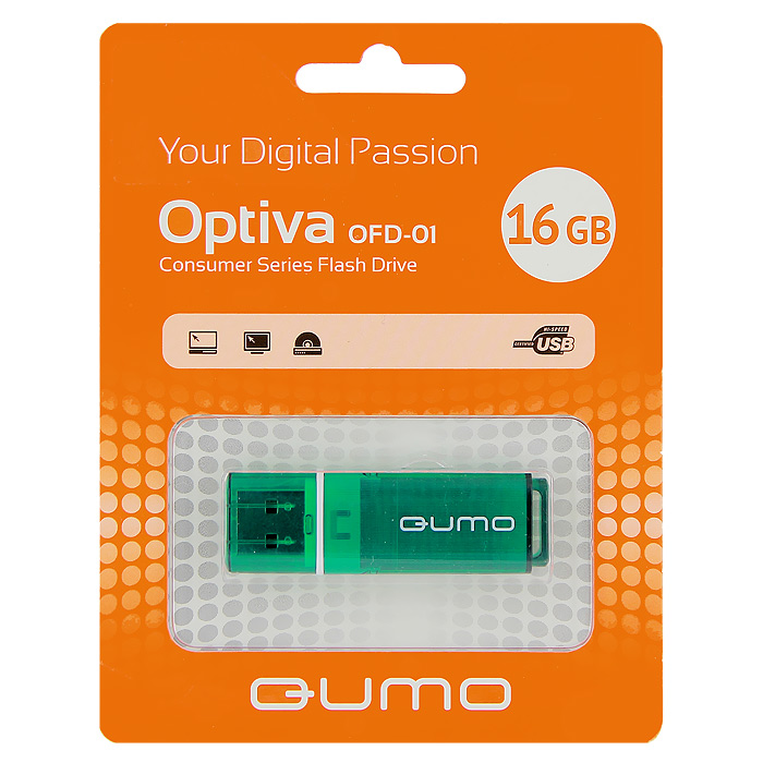 фото QUMO Optiva 01 16GB, Green