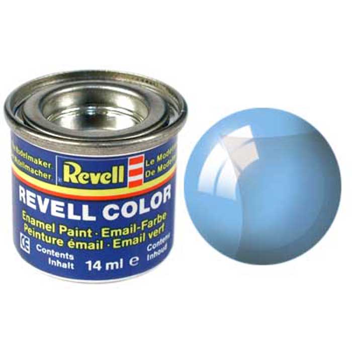 Revell Краска для моделей Revell прозрачная цвет голубой 14 мл