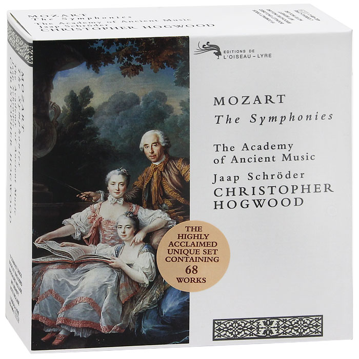 The Academy Of Ancient Music,Джаап Шредер,Кристофер Хогвуд Mozart. The Symphonies (19 CD) The Academy Of Ancient Music,Джаап Шредер,Кристофер Хогвуд Mozart. The Symphonies (19 CD)