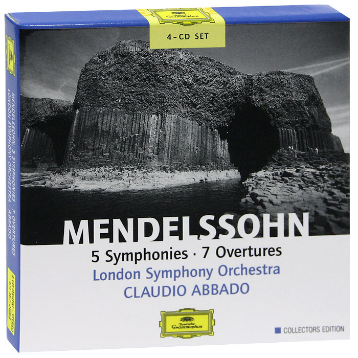 Клаудио Аббадо,The London Symphony Orchestra,Элизабет Коннелл,Карита Маттила,Ханс Петер Блохвиц,London Symphony Chorus Claudio Abbado, London Symphony Orchestra. Mendelssohn. 5 Symphonies. 7 Overtures (4 CD) Клаудио Аббадо,The London Symphony Orchestra,Элизабет Коннелл,Карита Маттила,Ханс Петер Блохвиц,London Symphony Chorus Claudio Abbado, London Symphony Orchestra. Mendelssohn. 5 Symphonies. 7 Overtures (4 CD)
