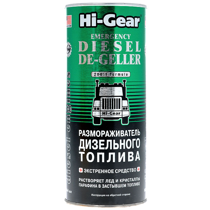 фото Размораживатель дизельного топлива Hi-Gear, HG4117, 444 мл