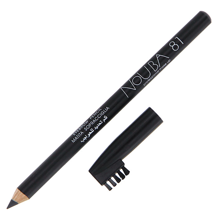 фото Nouba Карандаш для бровей со щеточкой "Eyebrow Pencil", тон №81, 1 г