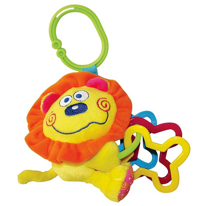 фото Мягкая игрушка-подвеска "Львенок" Мир детства