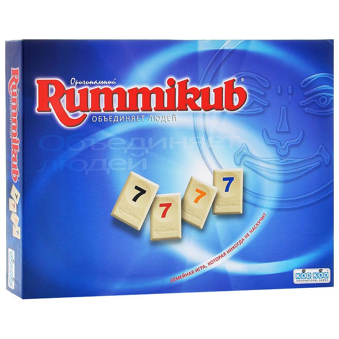 Настольная игра "Rummikub", с цифрами — купить в интернет-магазине OZON ...