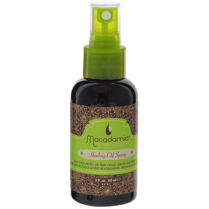 Macadamia Natural Oil Уход-спрей для волос восстанавливающий, с маслом арганы и макадамии, 60 мл
