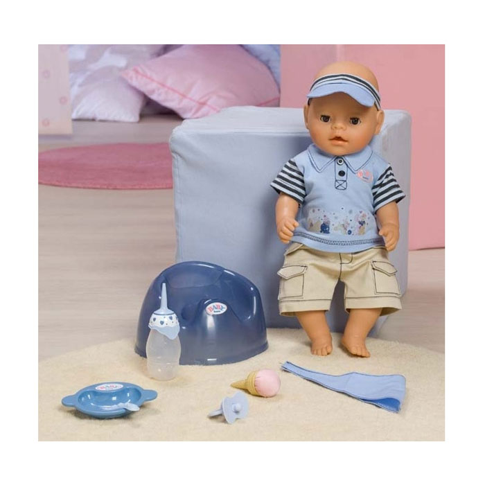Игровой набор Baby Born "Кукла-мальчик: Покорми меня" — купить в ...