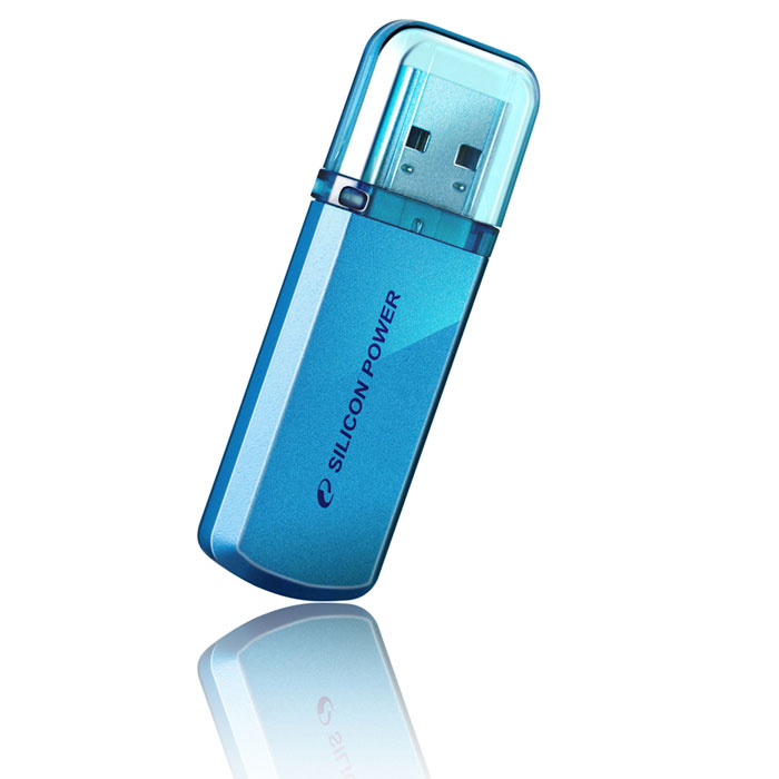 фото Silicon Power Helios 101 32GB, Blue (SP032GBUF2101V1B) USB-накопитель