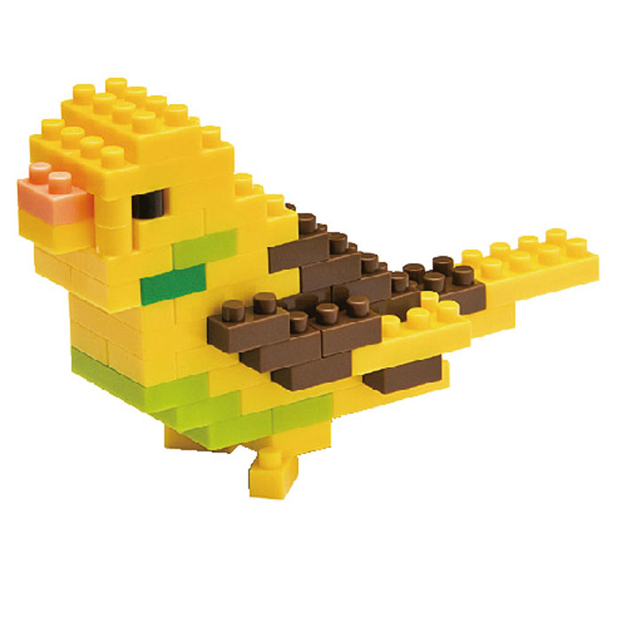 Мини-конструктор Nanoblock "Желтый попугайчик", 80 элементов — купить в ...