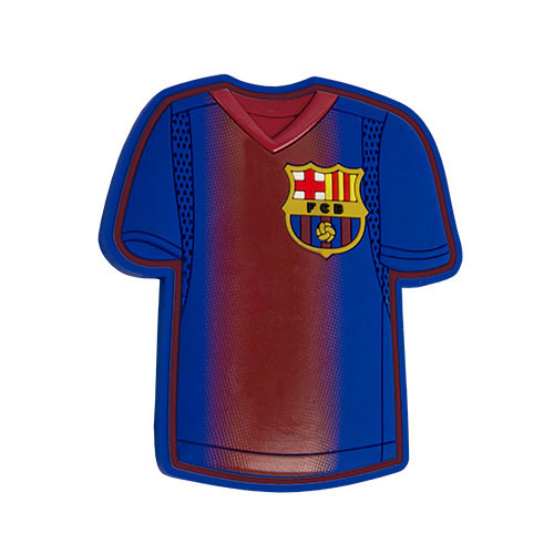 фото Сувенирный магнит "FC Barcelona" цвет гранатово-синий (190211)