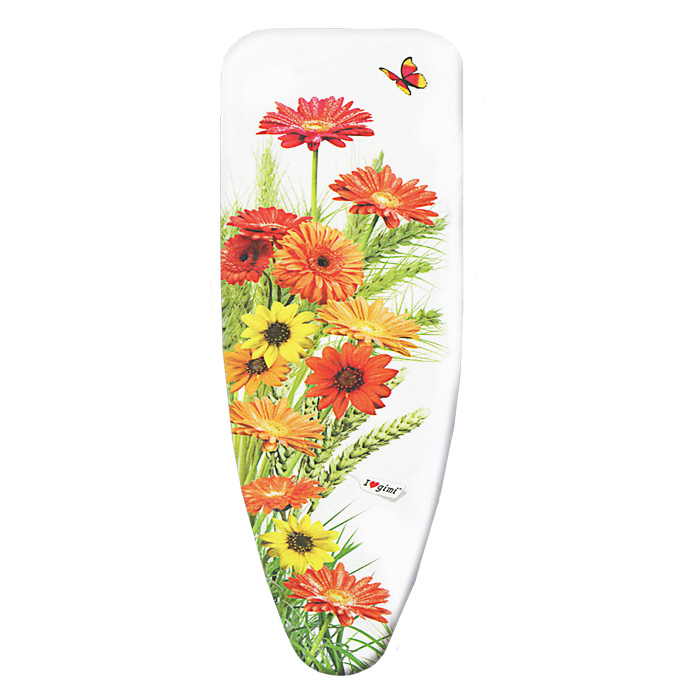 фото Чехол для гладильной доски "Цветы", 120 х 43 см Gimi