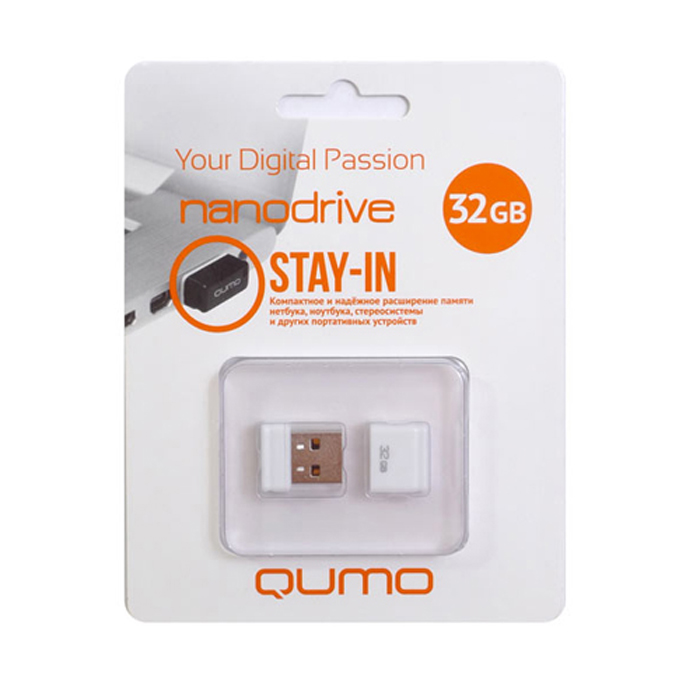 фото QUMO Nano 32GB, White