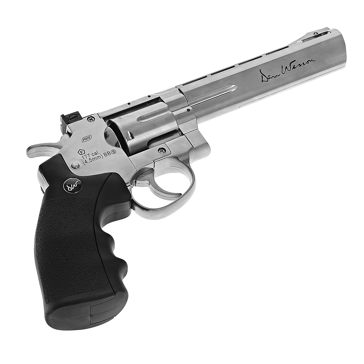 Пневматический револьвер. Пневматический пистолет ASG dan Wesson 6 Silver. Пневматический револьвер ASG dan Wesson. ASG 