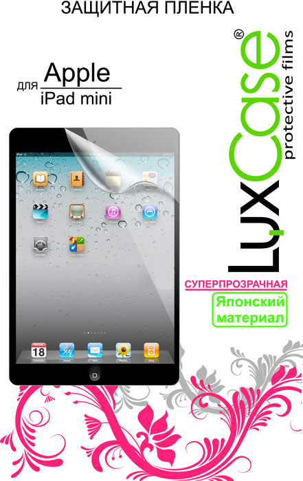 фото Luxcase защитная пленка для Apple iPad mini, суперпрозрачная