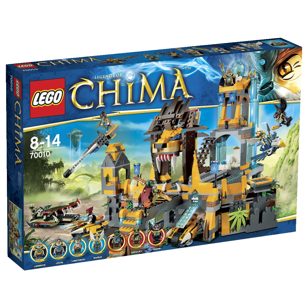 LEGO: Храм ЧИ Клана Львов 70010 — купить в интернет-магазине OZON с ...