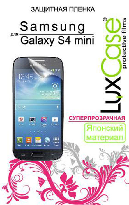 фото Luxcase защитная пленка для Samsung Galaxy S4 mini i9190, суперпрозрачная