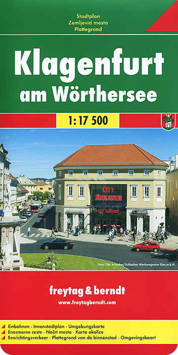 фото Klagenfurt am Worthersee: City Map