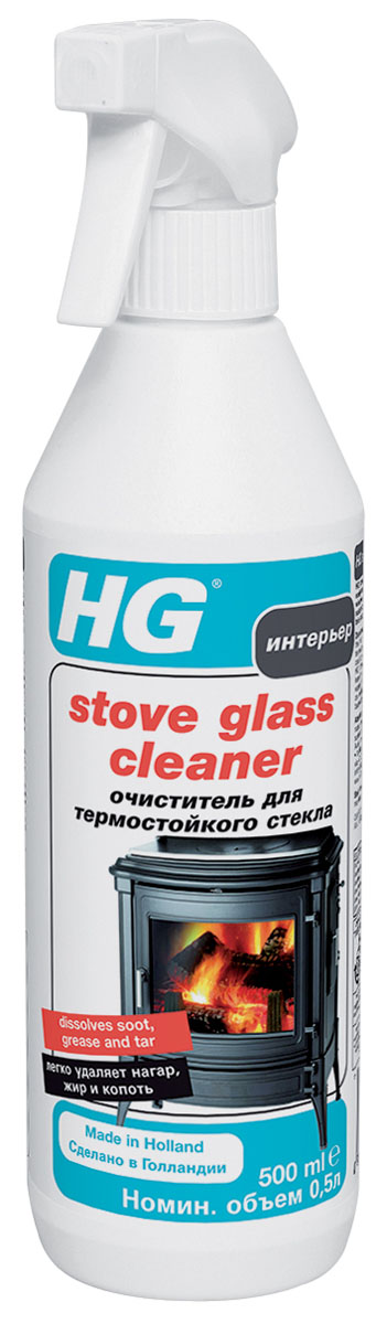 фото Очиститель "HG" для термостойкого стекла, 500 мл