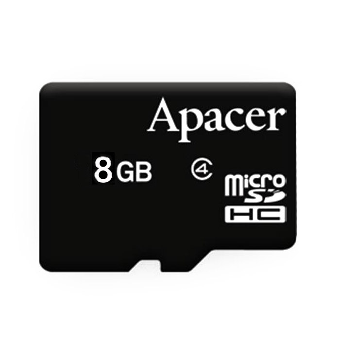 фото Apacer microSDHC 8GB, Class 4