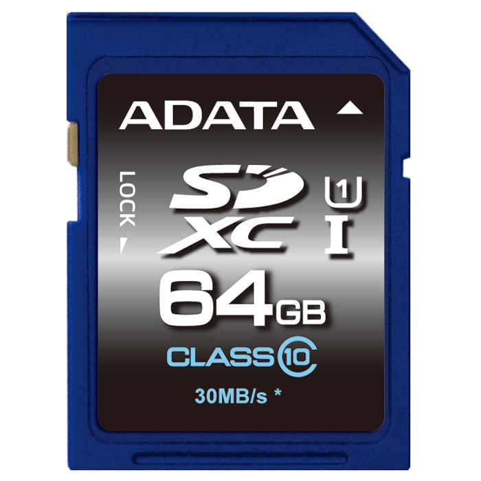 фото ADATA SDHC Premier UHS-I class 10, 64GB