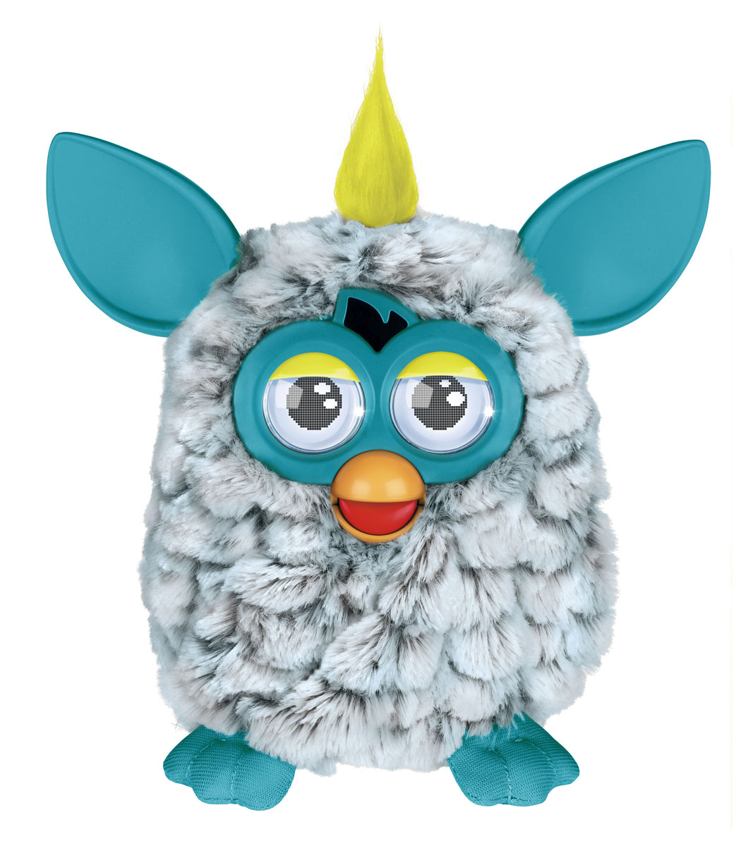 Furby (Фёрби) Интерактивная игрушка, цвет: cеро-зеленый ...