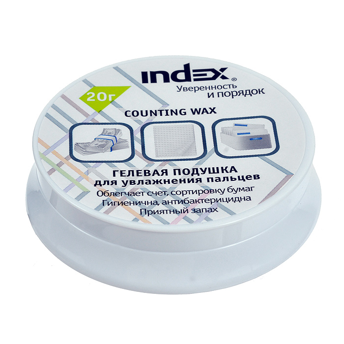 Подушка для смачивания пальцев "Index", гелевая, 20 г — купить в ...