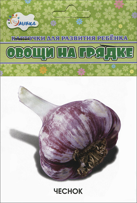 фото Овощи на грядке (набор из 12 карточек)