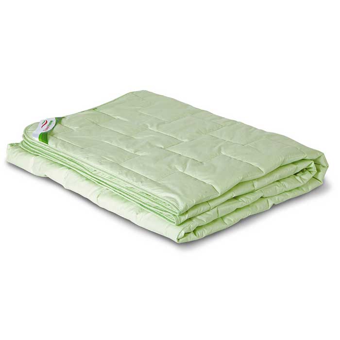 фото Одеяло облегченное OL-Tex "Бамбук", наполнитель: бамбуковое волокно, цвет: фисташковый, 172 см х 205 см