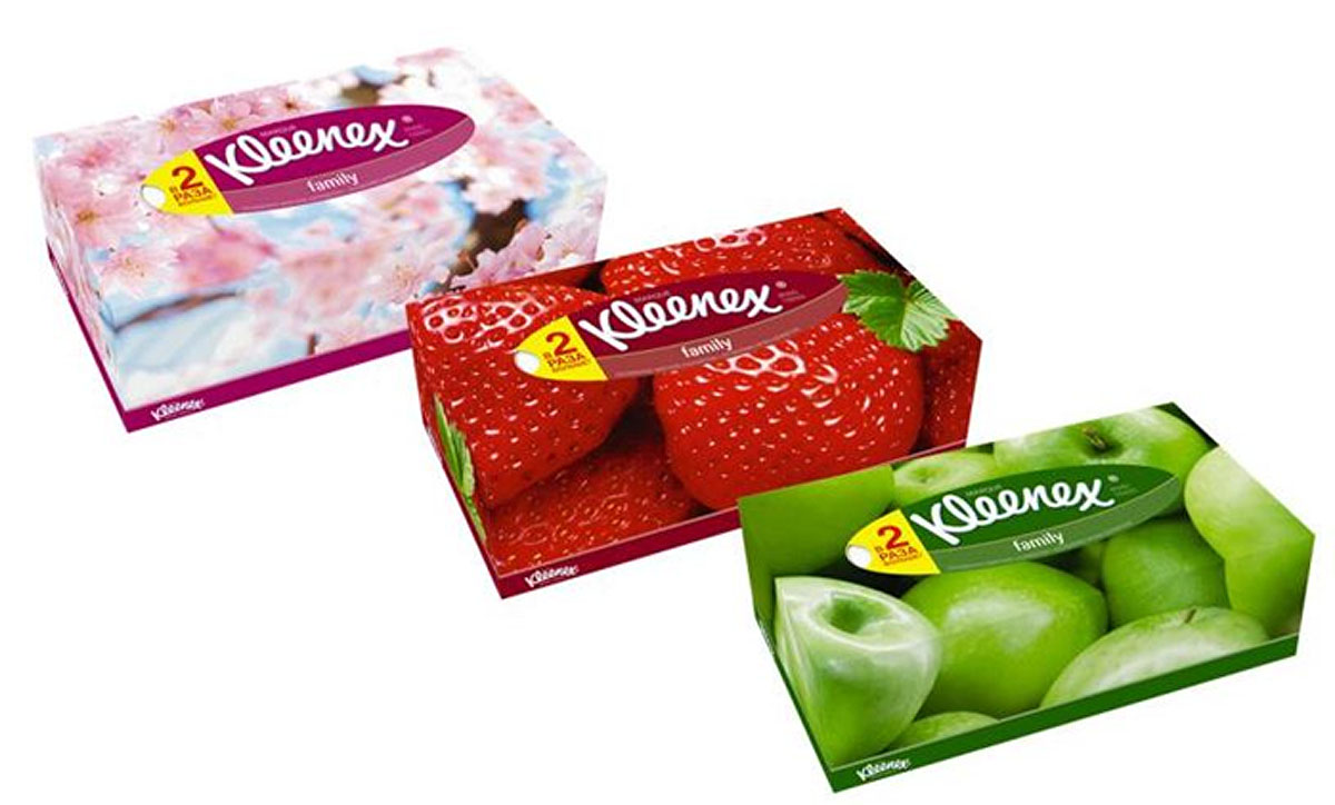 Kleenex Салфетки в коробке