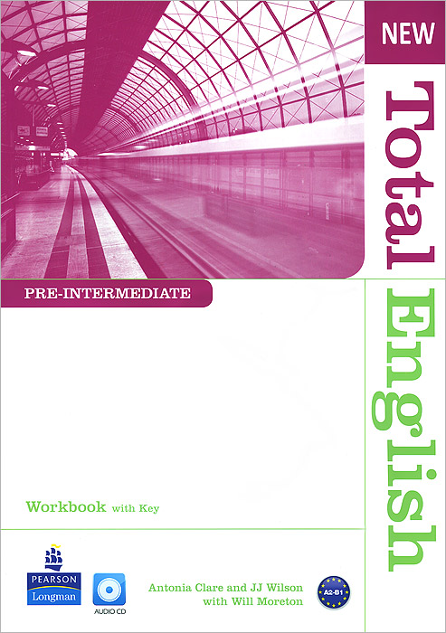 фото New Total English: Pre-Intermediate: Workbook with Key (+ CD) Pearson education limited