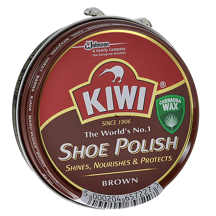 Купить Крем Для Обуви Kiwi Коричневый