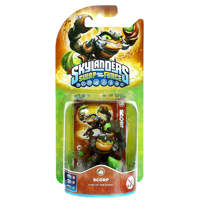 фото Skylanders Swap Force. Интерактивная фигурка Scorp