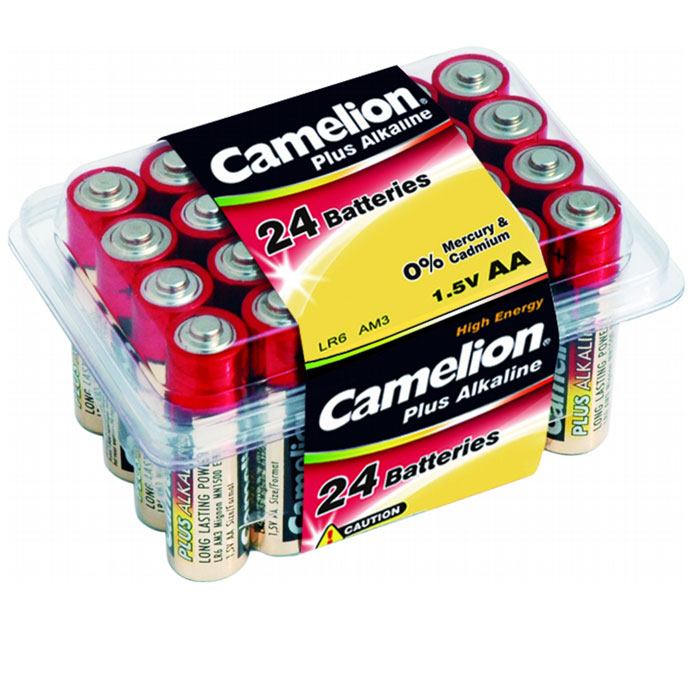 фото Camelion LR6-PB24 Plus, батарейки 1.5В, 24 шт