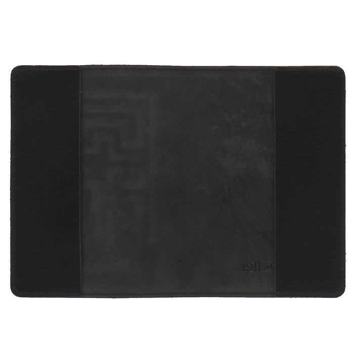 фото Подарочный набор Befler "Лабиринт": обложка для паспорта, портмоне, цвет: черный. O.45.-7/PM.38.-7