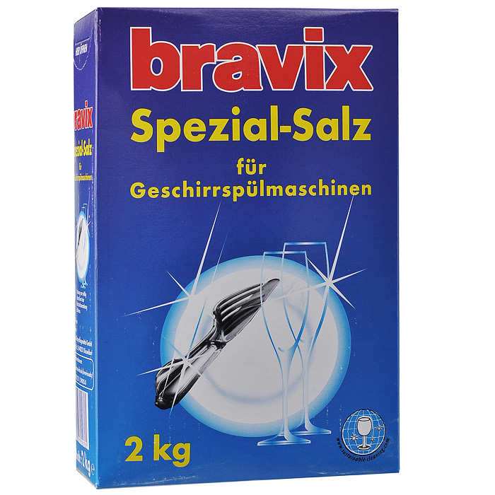 фото Специальная соль для всех типов ПММ Bravix, 2 кг