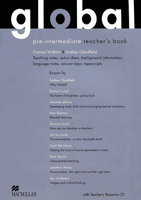 фото Global Pre-Intermediate: Teacher‘s Book (+ DVD-ROM) Macmillan education