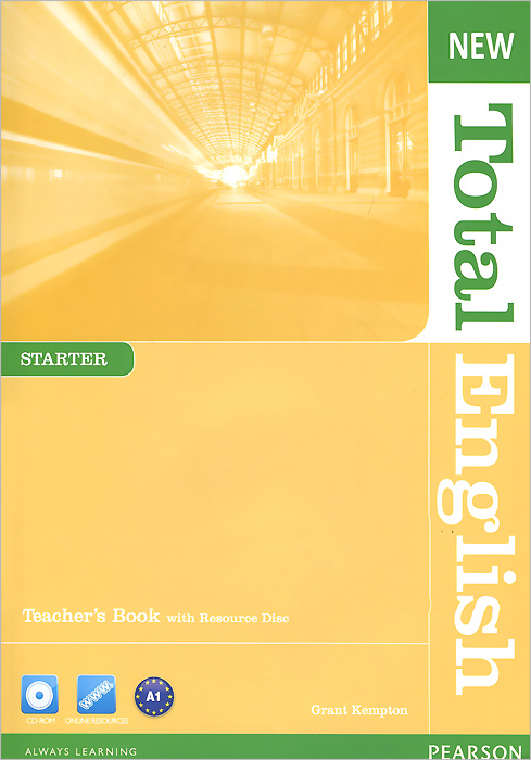 фото New Total English: Starter: Teacher's Book (+ CD-ROM) Pearson education limited