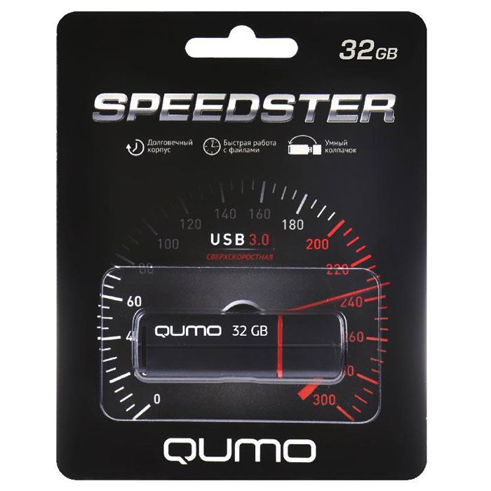 фото QUMO Speedster 3.0 BL 32GB