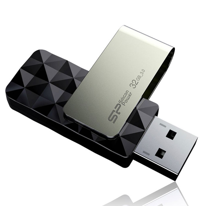 фото Silicon Power Blaze B30 32GB, Black USB-флэш накопитель
