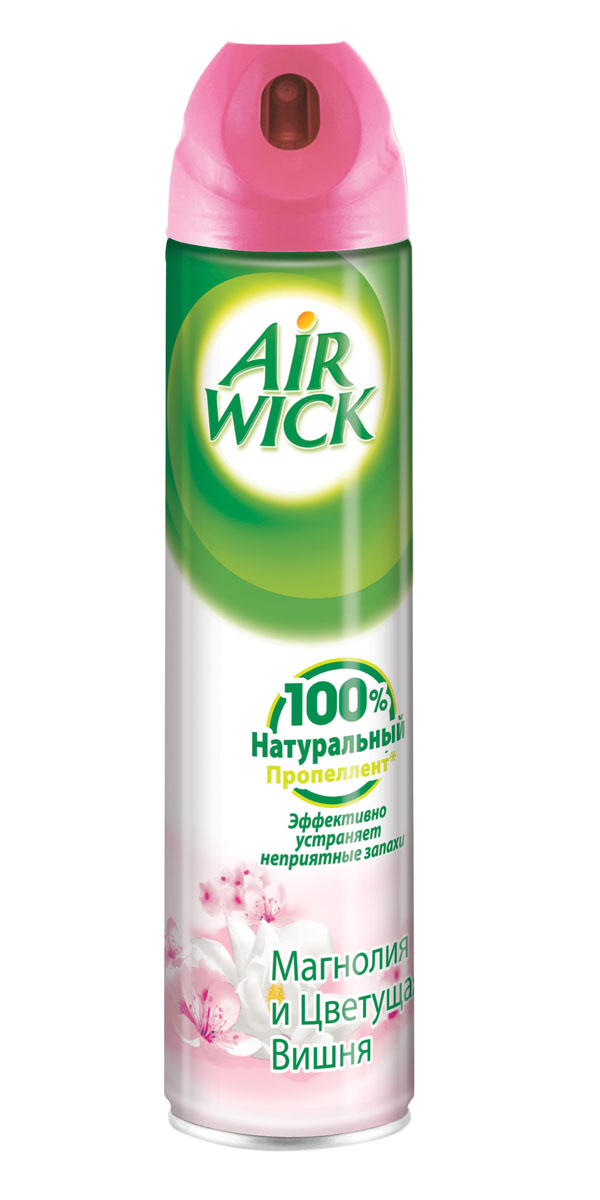 фото Освежитель воздуха AirWick "Магнолия и цветущая вишня", 240 мл