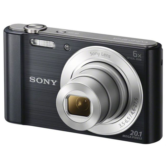 Sony Компактный фотоаппарат Sony Cyber-shot DSC-W810, черный