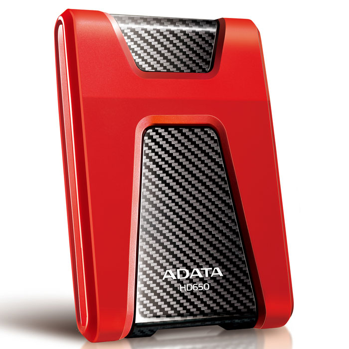 фото ADATA HD650 1TB USB3.0, Red внешний жесткий диск