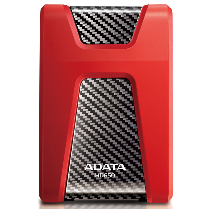 фото ADATA HD650 1TB USB3.0, Red внешний жесткий диск