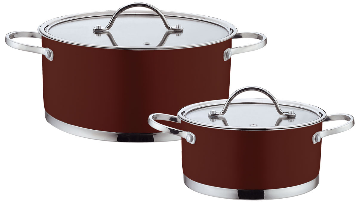 фото Набор посуды "Bohmann", цвет: коричневый, 4 предметов. 0414BH